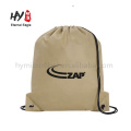 Household non woven drawstring backpack bag